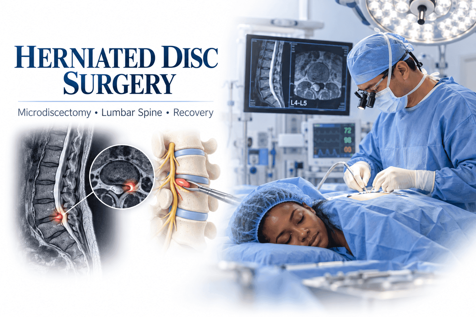 Herniated Disc Surgery: Treatment Options, Recovery & When Surgery Is Needed